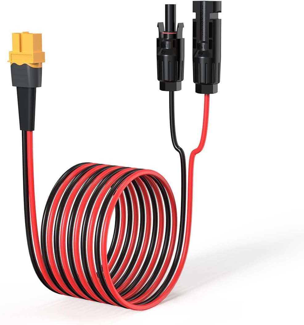 10AWG 25FT XT60 Solar Cable 2 10 25 35 50 75 100FT XT60 Extension Cable