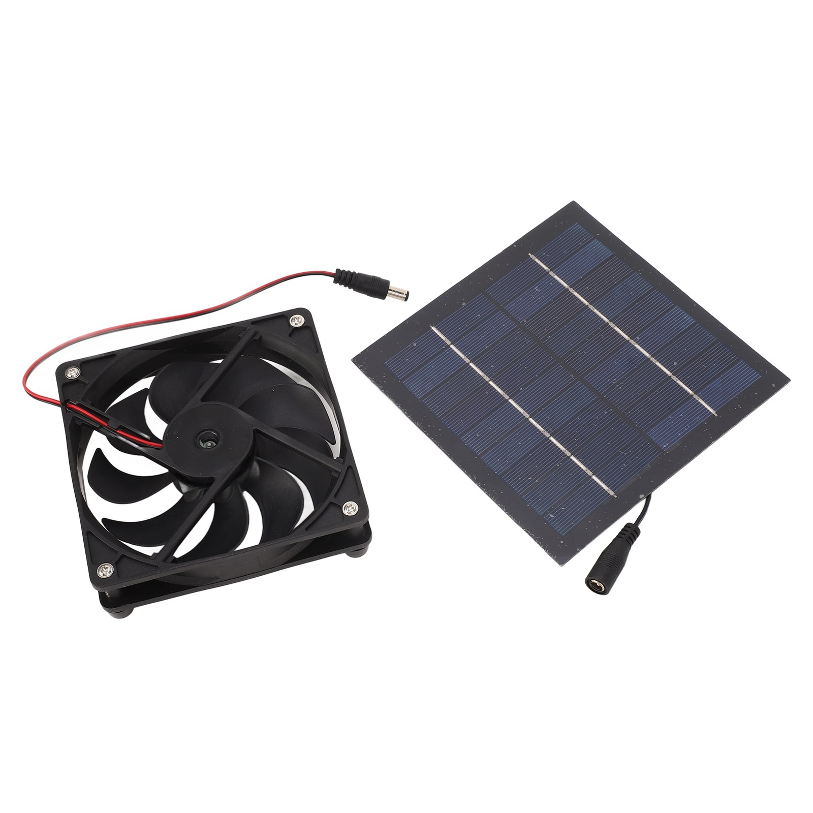 50W Powered For Greenhouse Sheds Chicken Coop Pet House Window Exhaust