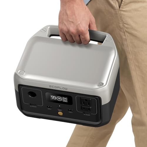 Portable Solar Generator RIVER 2 EF ECOFLOW 256Wh LiFePO4 Fast Charge