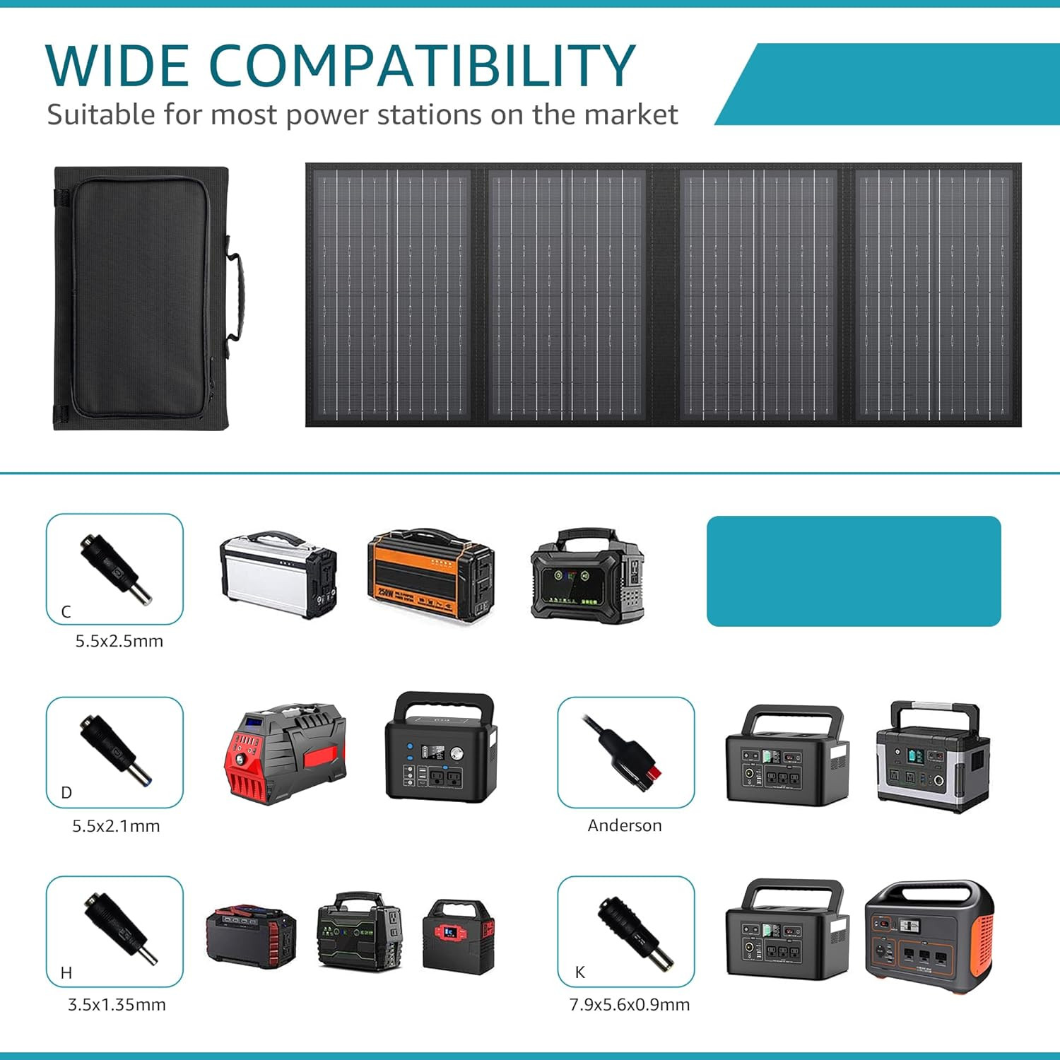 200W Portable Solar Generator with 60W Panels for Camping & Outdoors