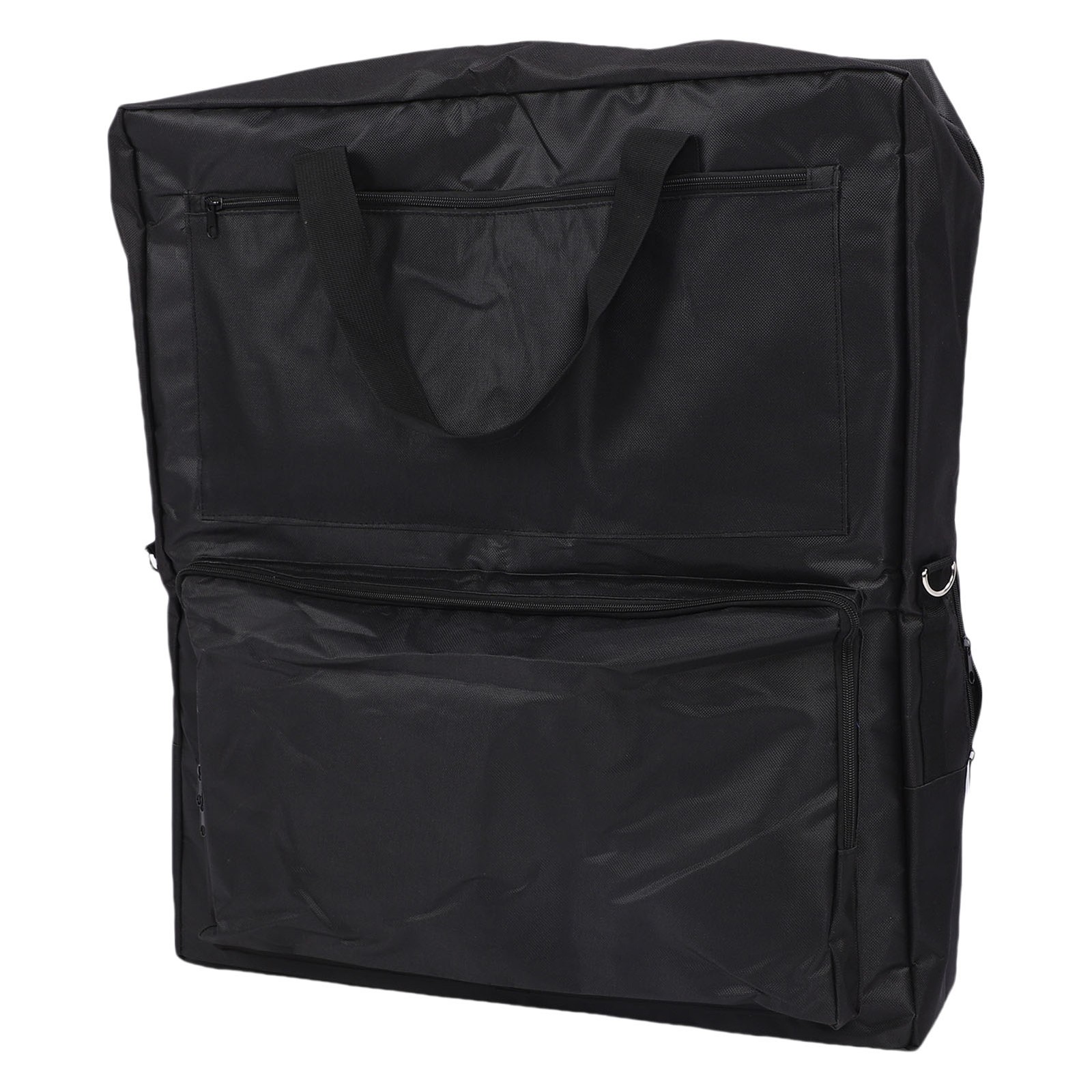 Solar Panel Storage Bag Double Layer Folding Travel Solar Panel Carrying Case