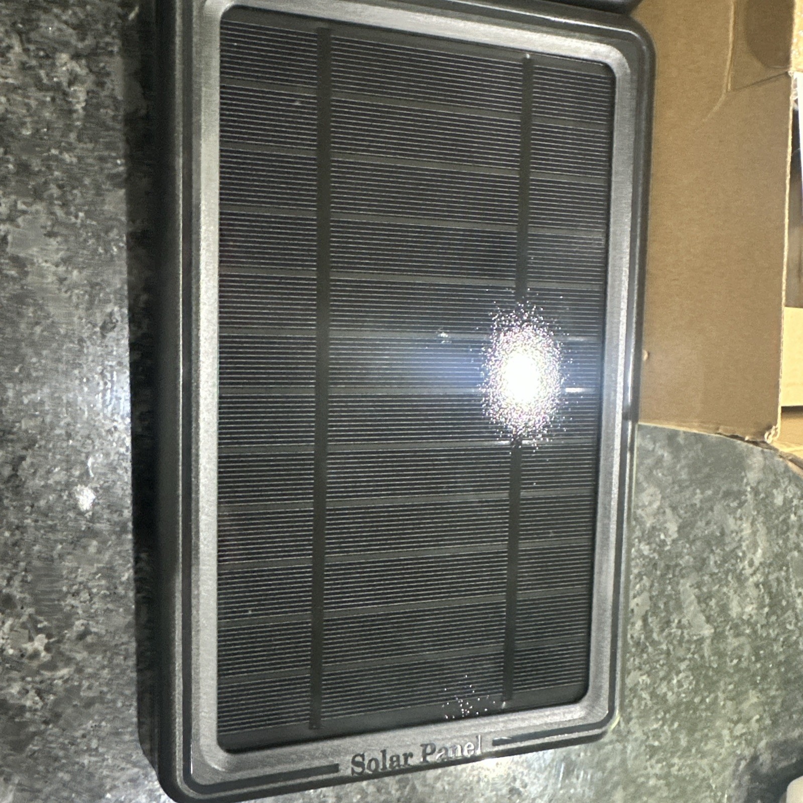 Solar Panel for Outdoor Camera Security Cam Micro USB to Type C Battery Charger