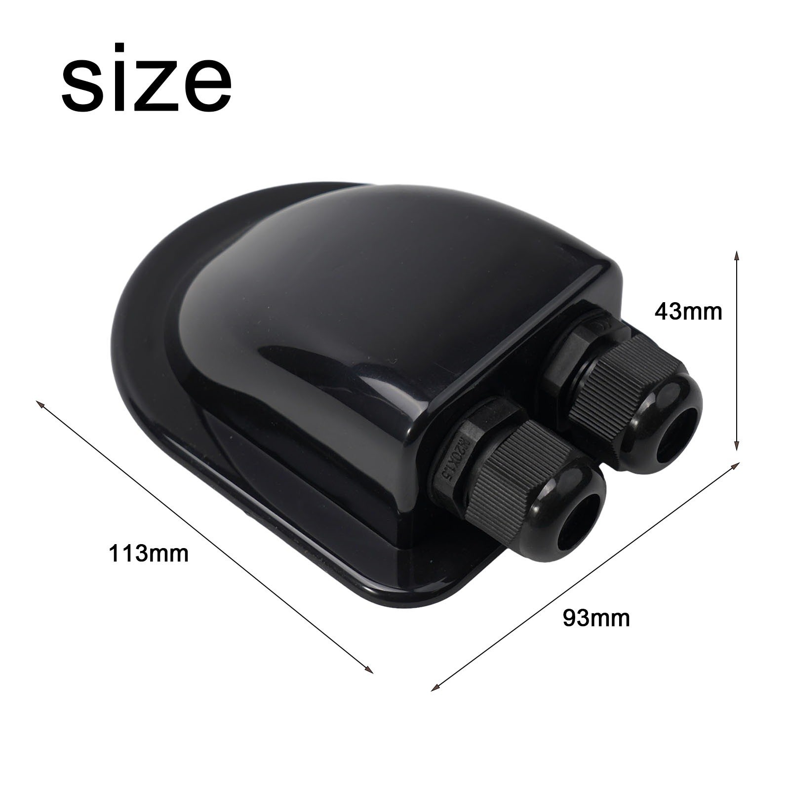 High Quality ABS Plastic Entry Sealing Cover for For caravan Solar Panel Roof