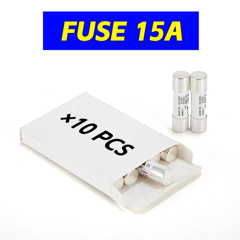 10PCS Fuse Link PV DC 1000V 30A 10x38mm gPV Low Voltage Protection Core