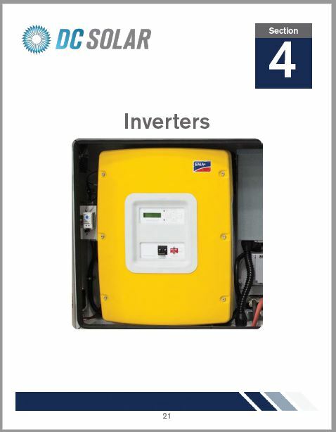 DC Solar SCT20 Hybrid EV Charger Solar Generator Operating & Technical Manual