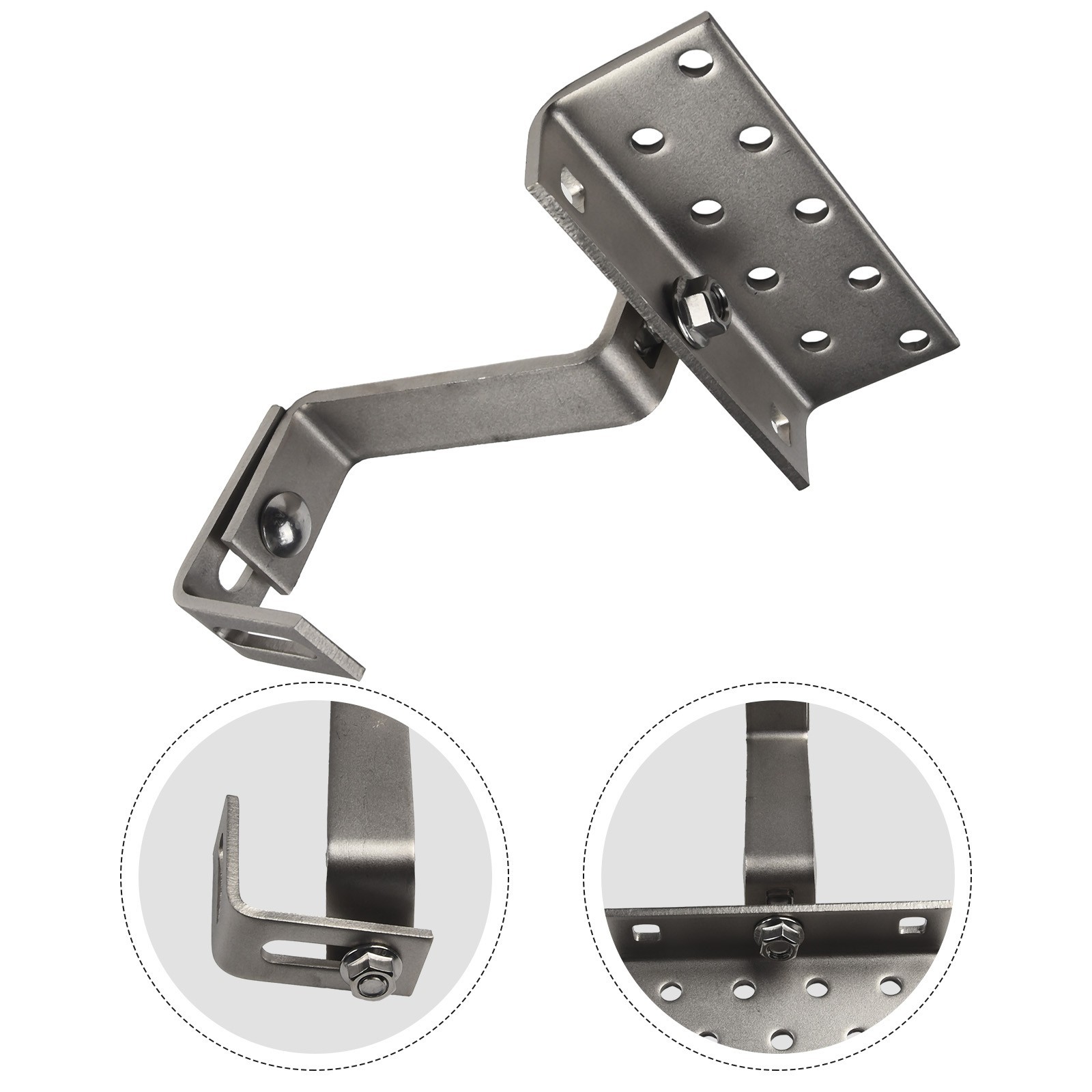 Stainless Steel Solar PV Photovoltaic Mounting Bracket Adjustable for TILE Roof