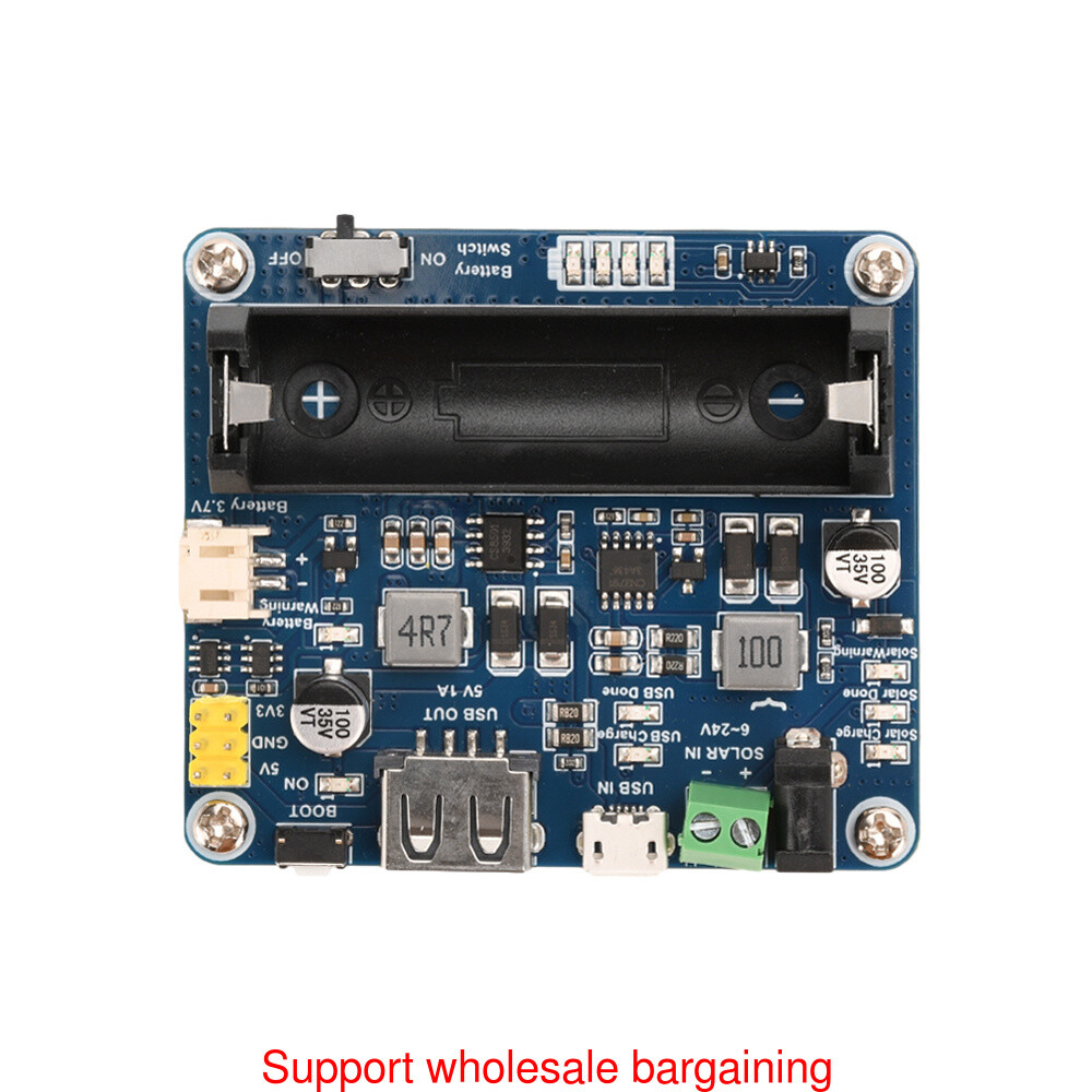 Power Manager Module for 6V~24V Solar Panel Support MPPT USB Battery Charging