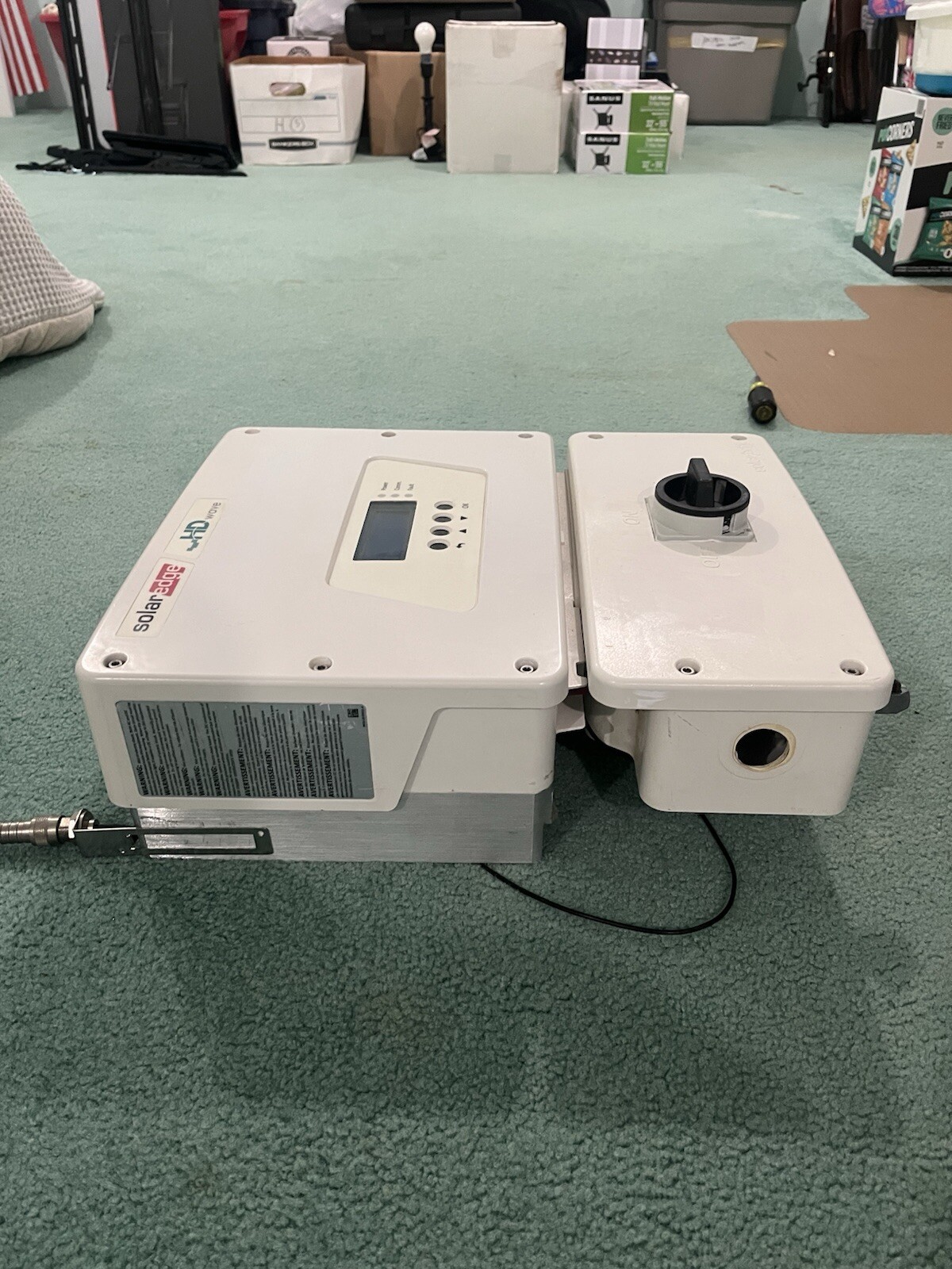 Solar Edge SE7600H Inverter-Used For Parts