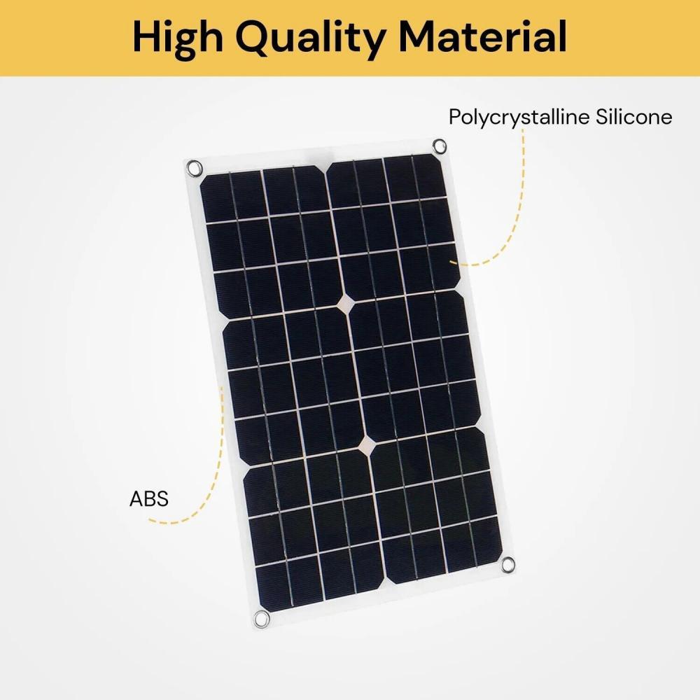 Lightweight 150W 300W Solar System Panel Kits 30A PWM MPPT Charge Controller
