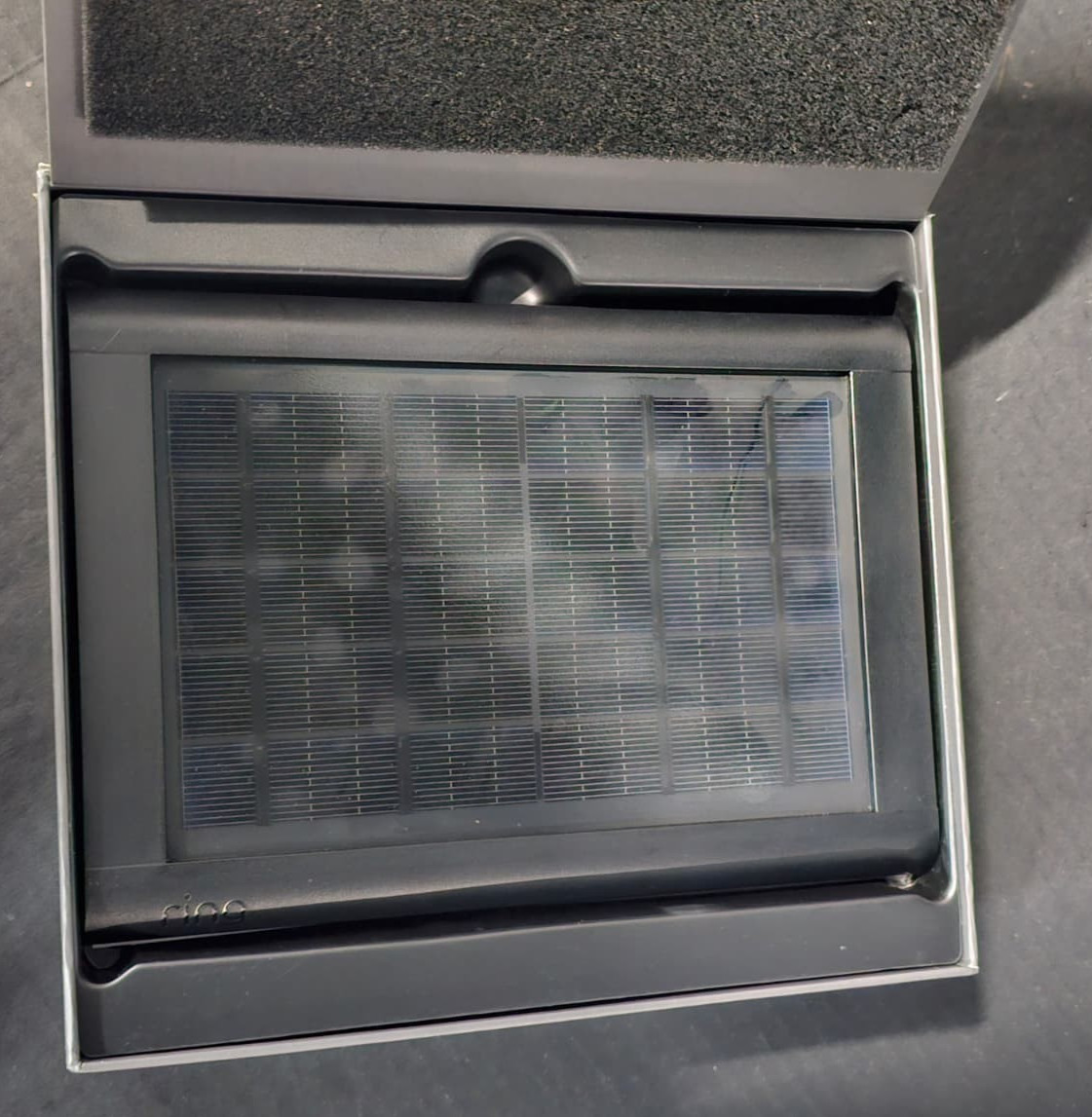 Ring Solar Panel for Spotlight Cam Battery with Tools & Manual in Box – Untested
