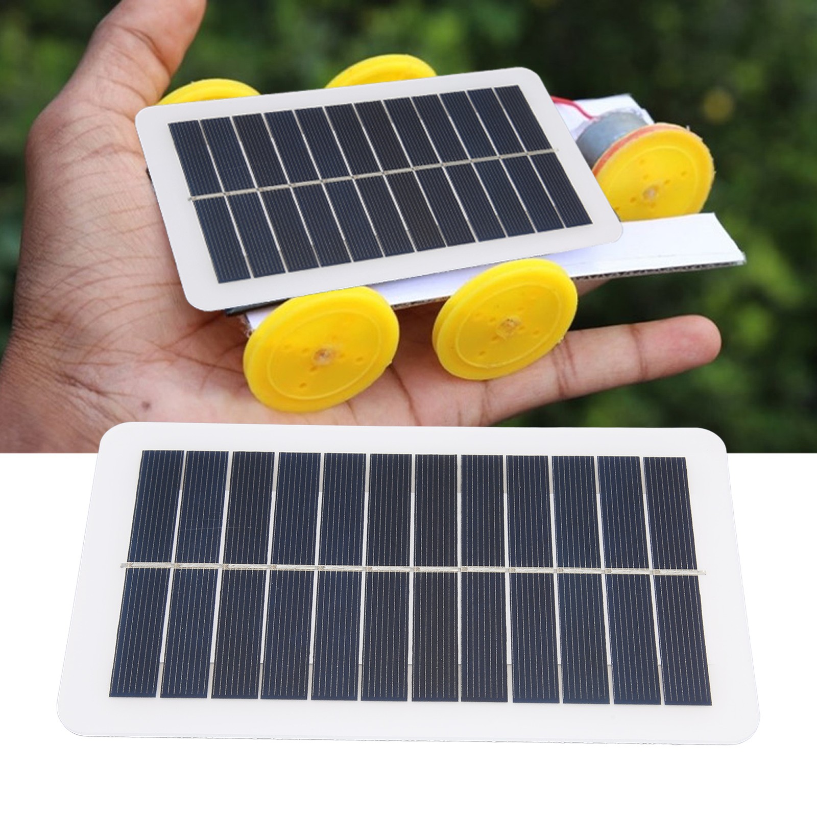 Mini Solar Panel 5V 2W 400mA Heat Resistant Waterproof Space Saving Widely Used