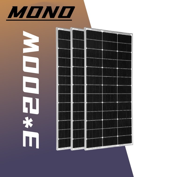 600W Watt Fest Solar Panel 18V Mono Home RV Rooftop Camping Off-Grid Power US