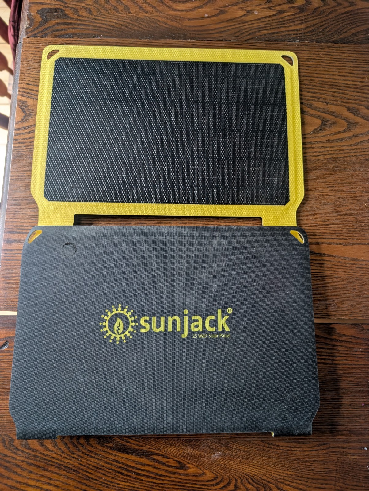 Sun Jack 25 watt solar panel weatherproof