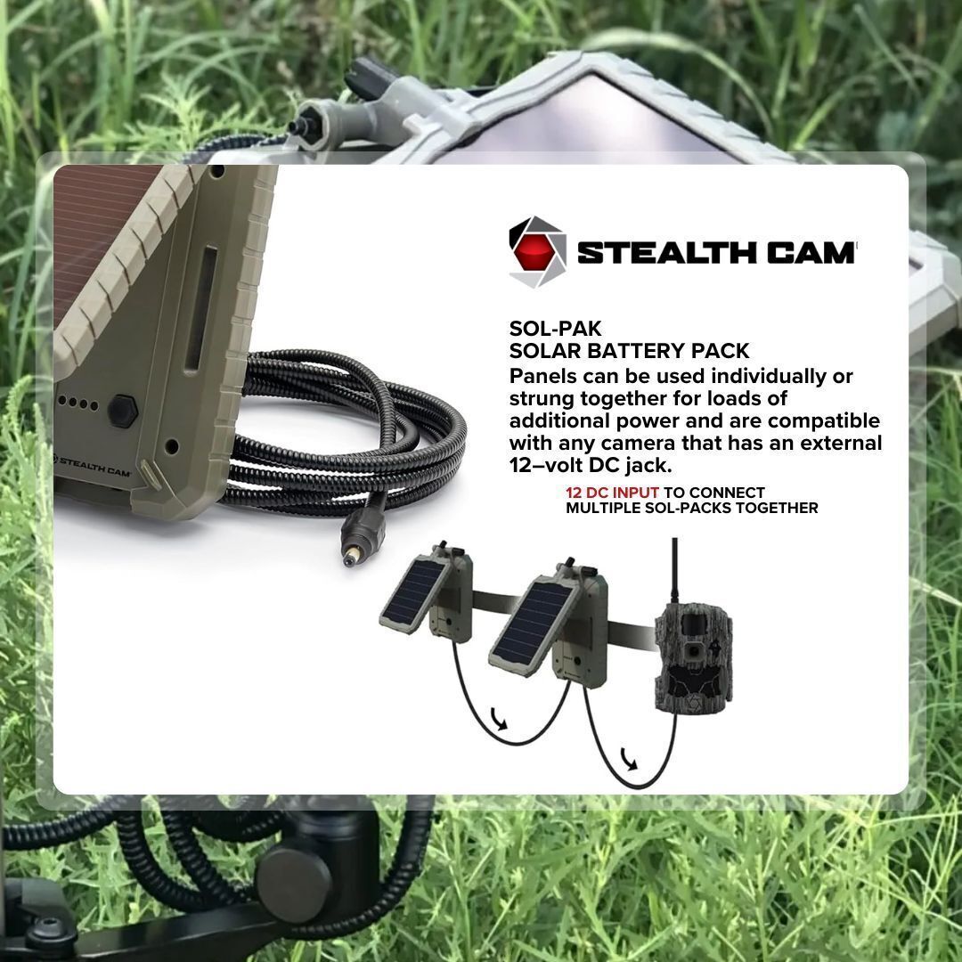 Stealth Cam Adjustable Multi Pivot Mounting Post for Trail Camera Bundle