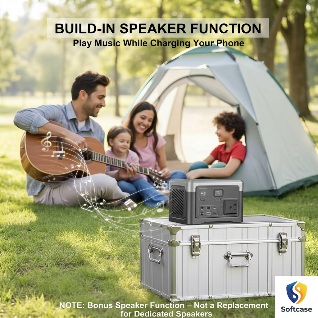 Premium Portable Strong Power Station 192Wh Outdoor Generator with AC Outlet 100