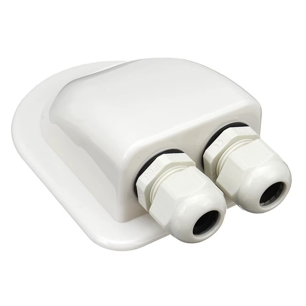 Double Wire Entry Gland Box Solar Panel Roof Wire Entry Gland Box Cable Motorhom