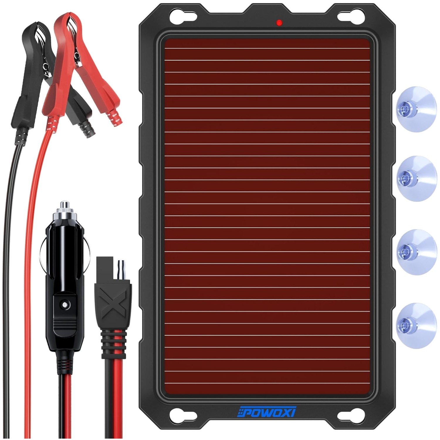 3.3W Solar Battery Charger – Waterproof Trickle Maintainer