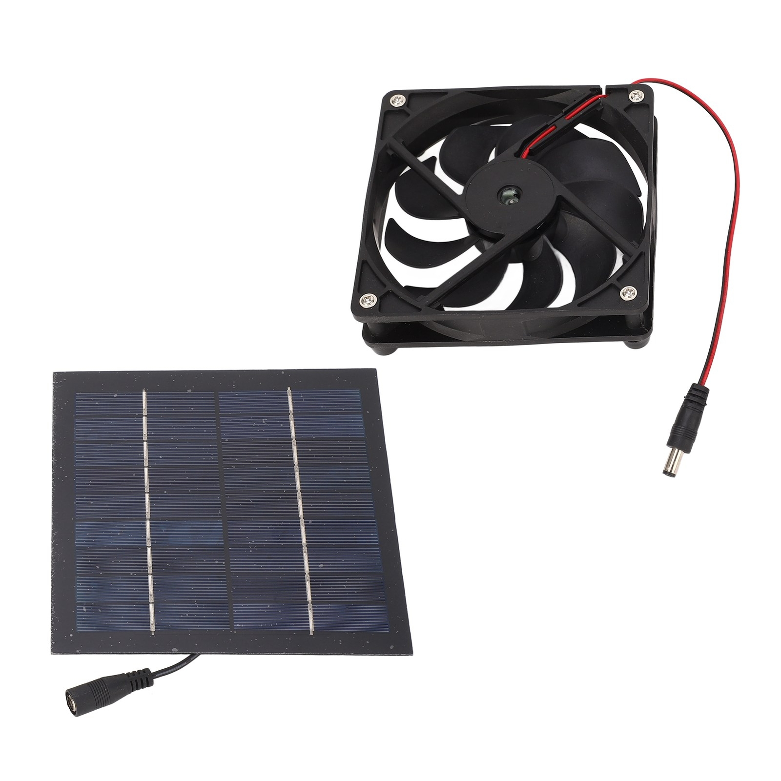 50W Powered For Greenhouse Sheds Chicken Coop Pet House Window Exhaust