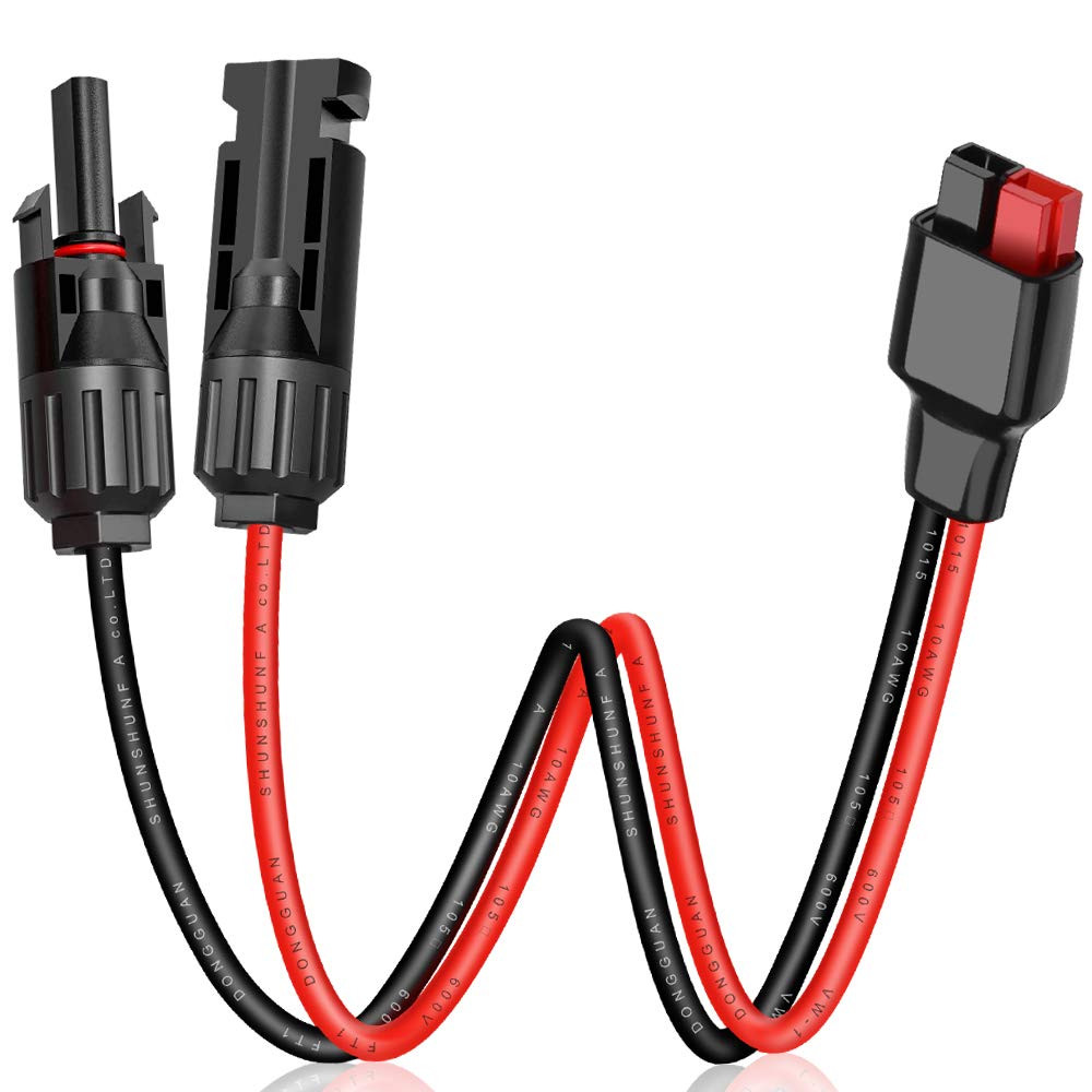 10AWG Solar Panel Cable Connector Kit, Compatible with Solar Connector