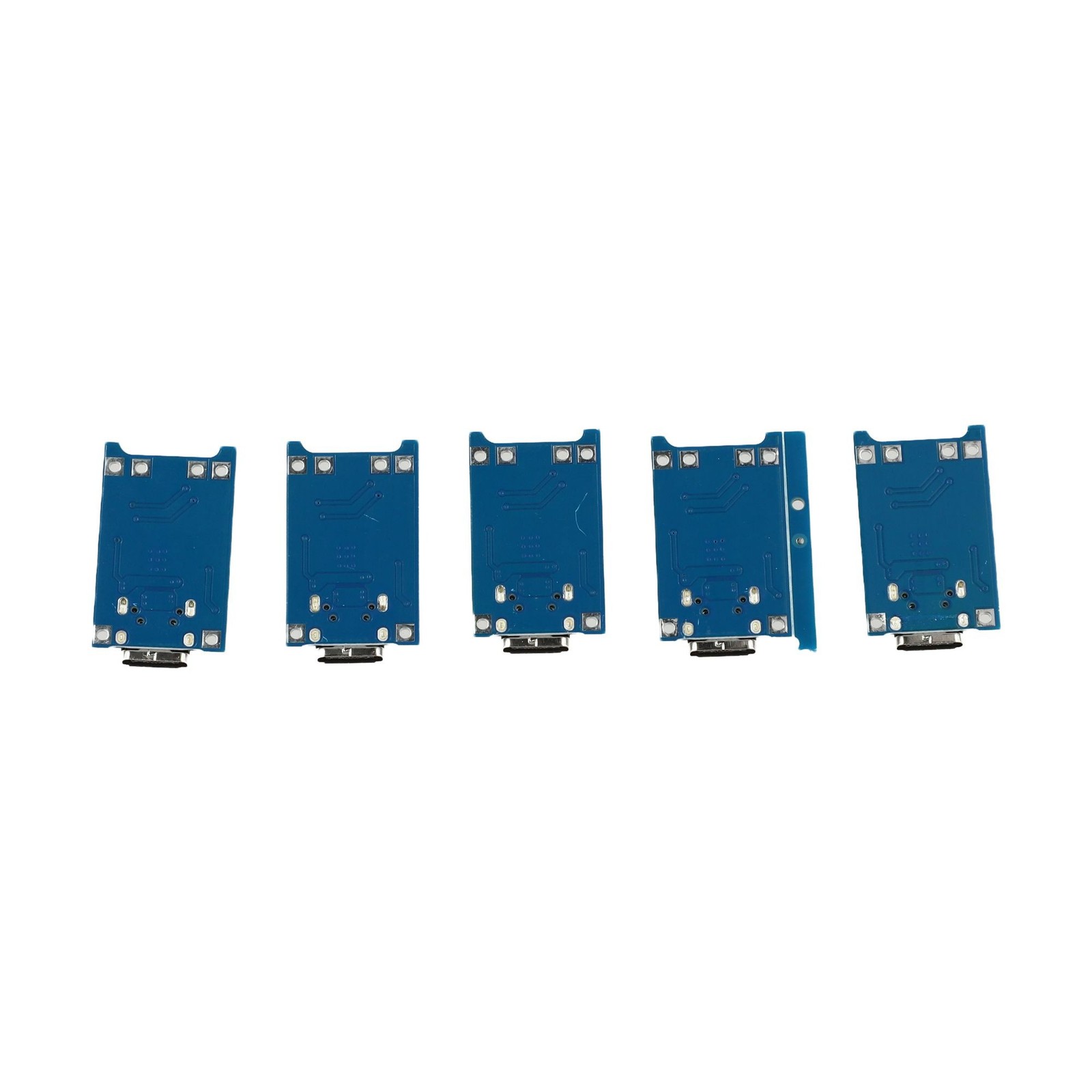 5 x USB Lithium Charger Module with Battery Protection TYPEC USB 5V 1A