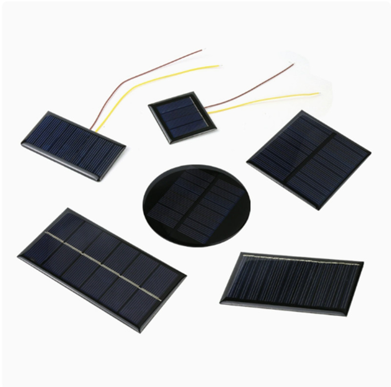 Solar Cell Solar Panel Many Type 2V 3V 5V 5.5V 6V 9V 10V 12V Battery Charger DIY