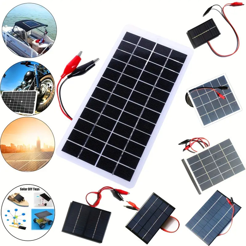 Portable Solar Panel Generator 5V 12V 18V For Outdoor Travel Camping Car RV