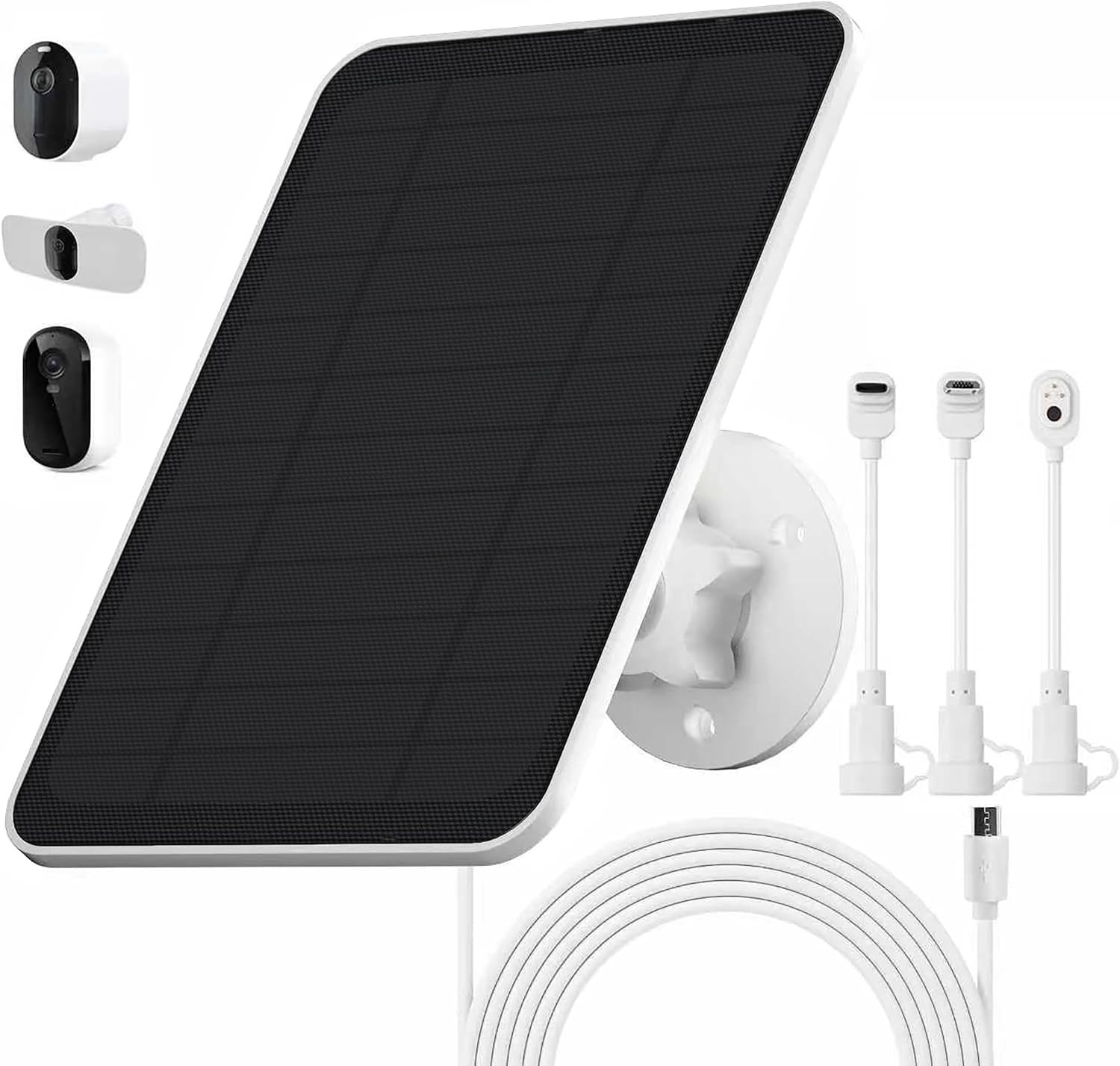 Solar Panel Charger for Arlo Essential Series,Go 2,Pro 6XL/6/5S/3,T66-12