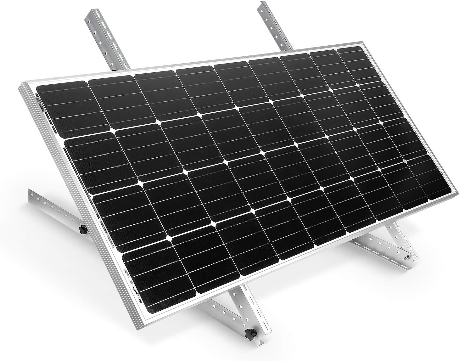 Versatile 41in Tilt Mount Brackets for 180-300W Solar Panels on Any Surface