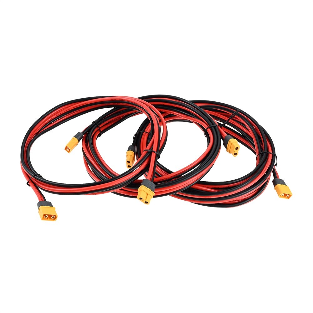 1Pack 12AWG XT60 Extension Cable 6FT/10FT/15FT XT60 Male to Female Connector