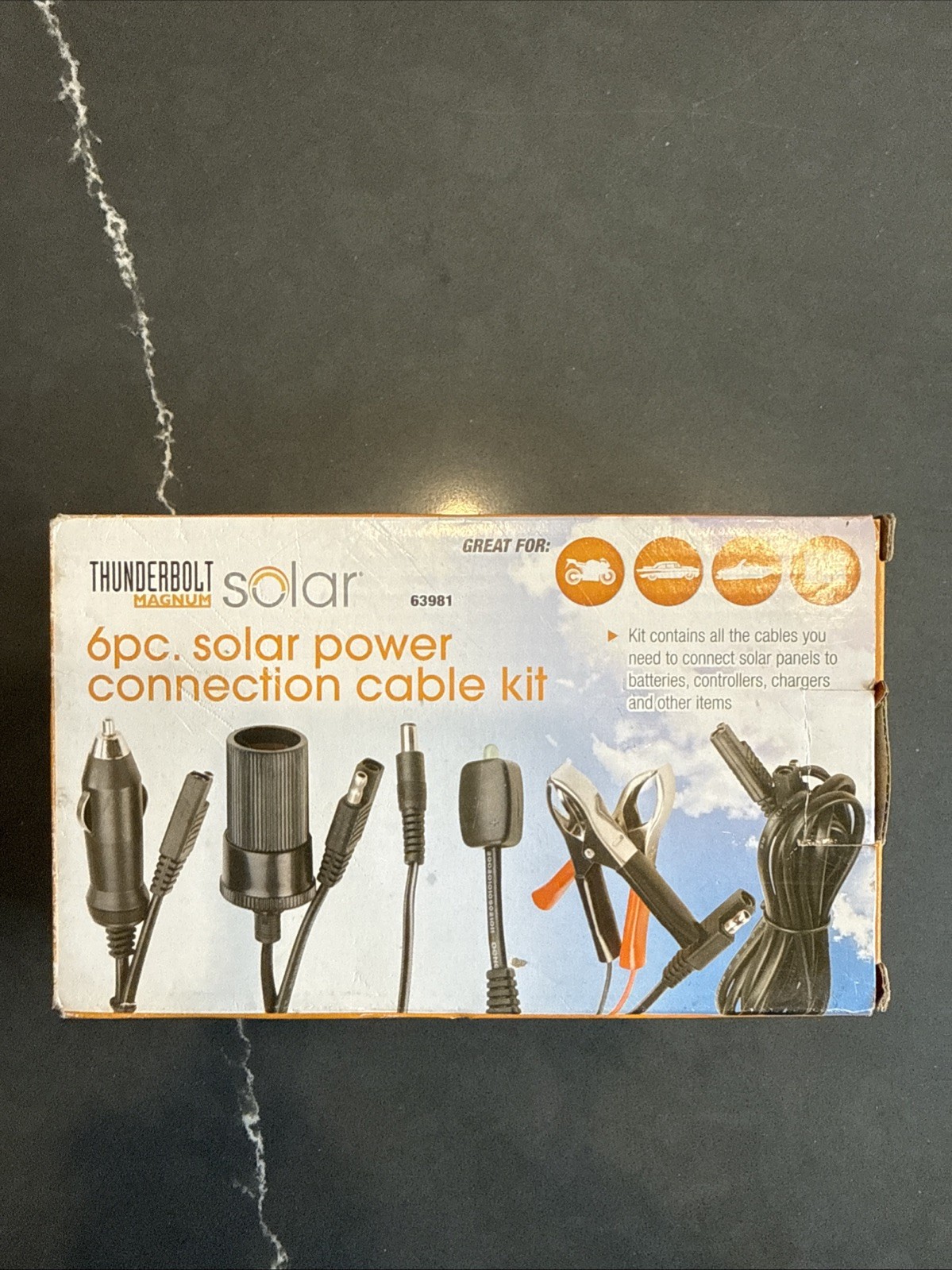 Thunderbolt Magnum Solar 6pc. Solar Panel Power Connection Kit 12 Volt