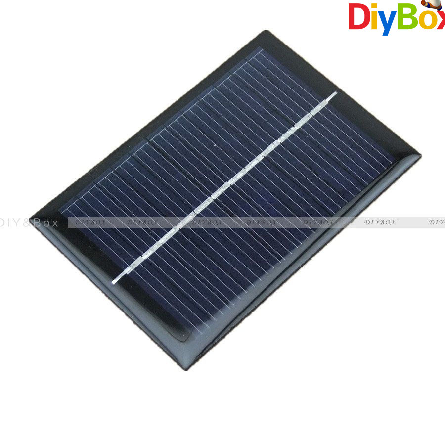 6V 100mA 0.6W Mini Epoxy Solar Panel Photovoltaic Polycrystalline Cell Charger