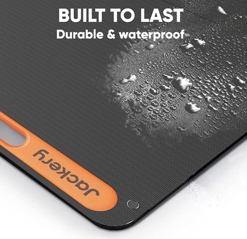 Jackery SolarSaga 200W Bifacial Portable Foldable Solar Panel IP68 Waterproof