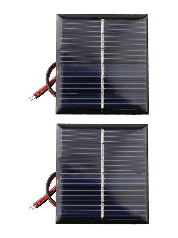 Compact 0 55W 3V Solar Panel Kit Charger for DIY Models Power Board and Line