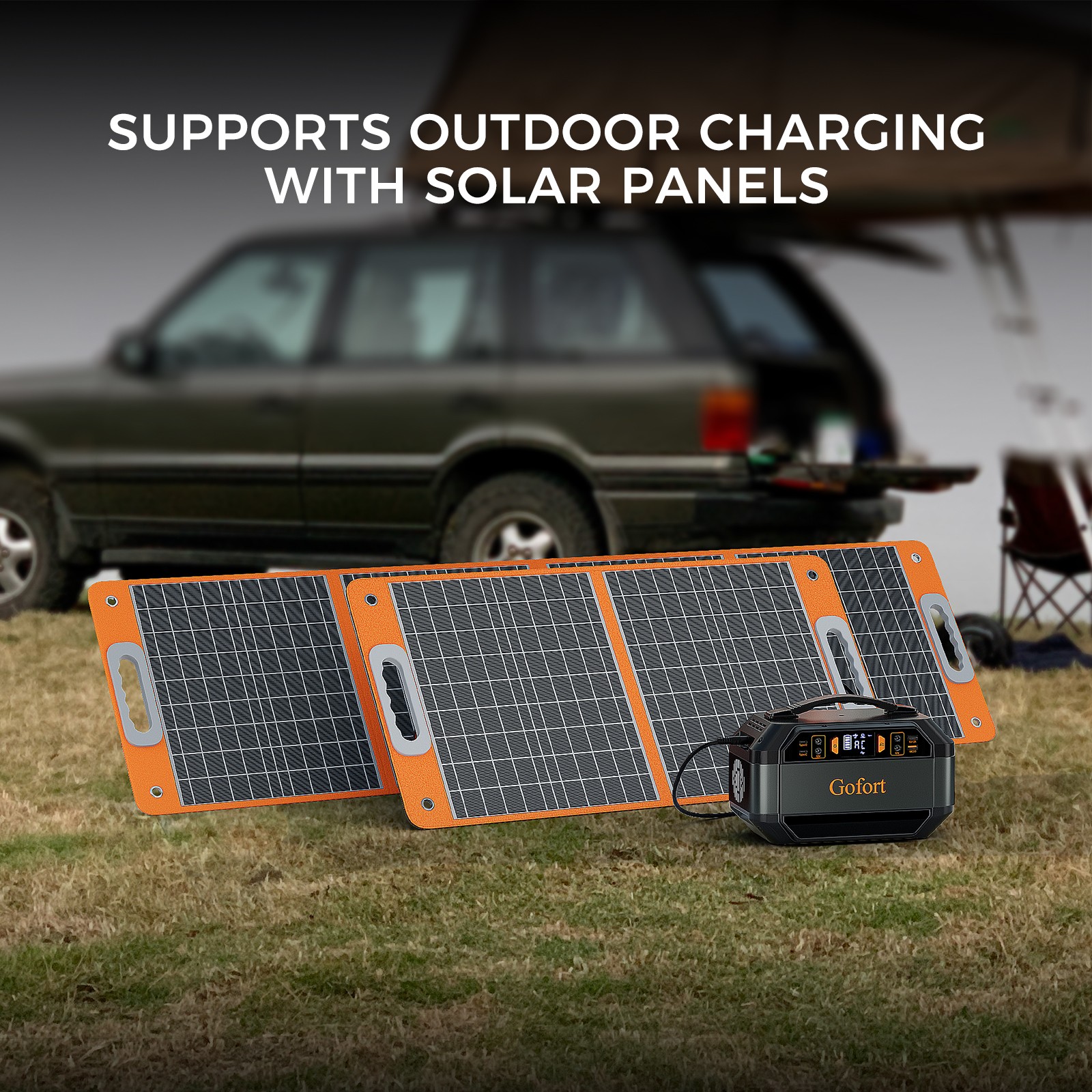 Flashfish P56 Portable Power Station 330W 299Wh Solar Generator Refurbished