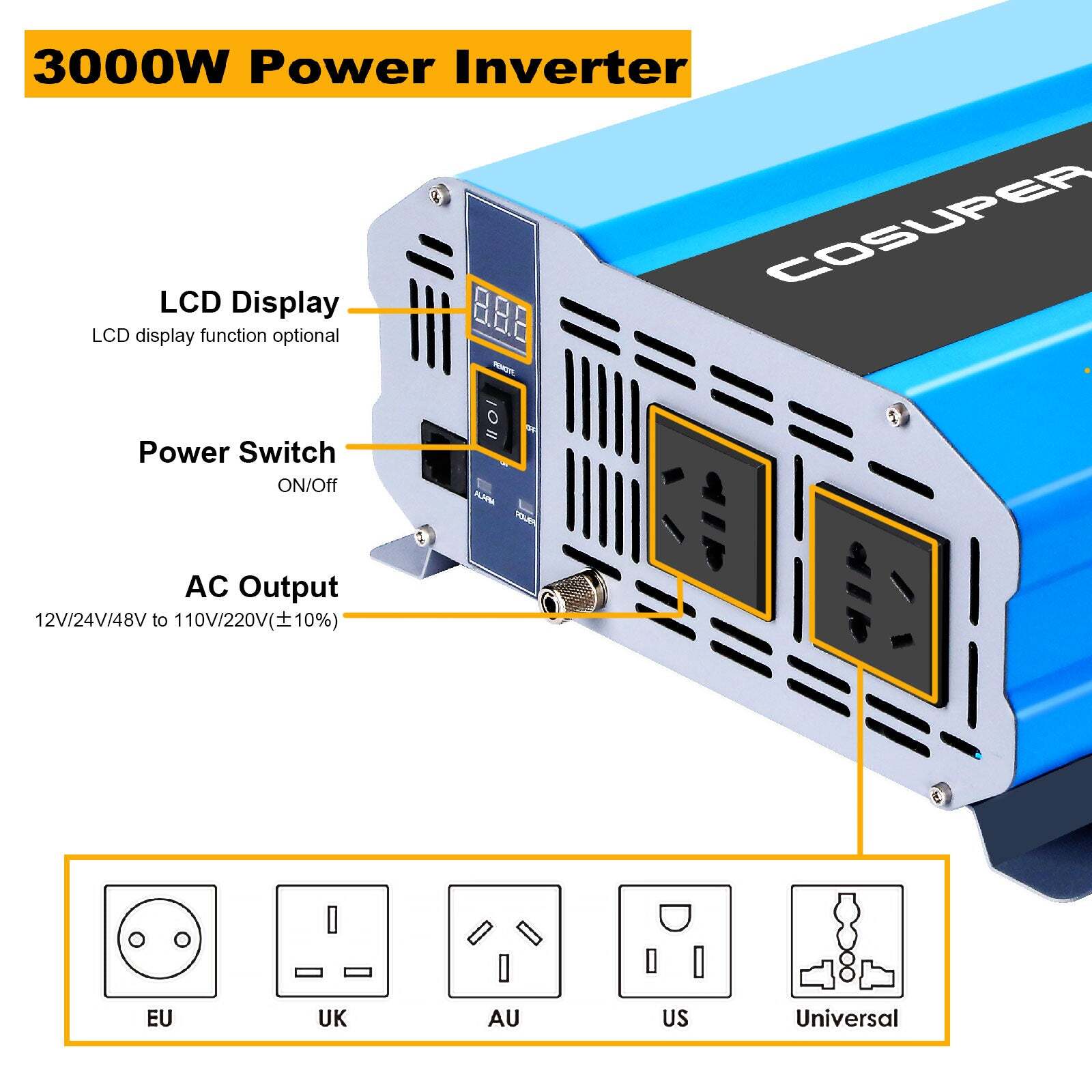 ACOPOWER 600Watt Mono Black RV Solar System