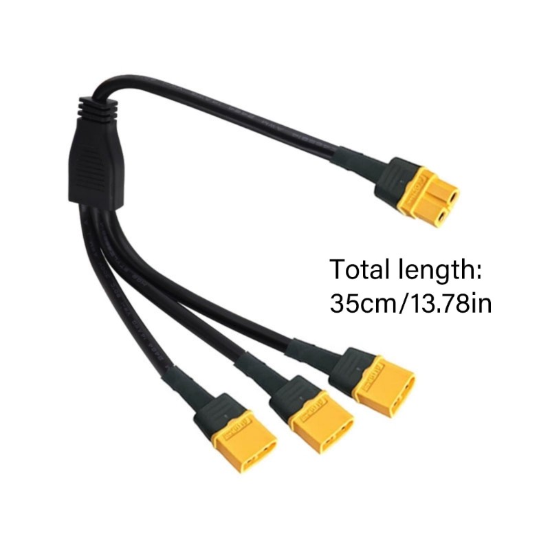 Yellow End XT60H Splitter Cable 35Cm for Solar Unit Cable Grouping