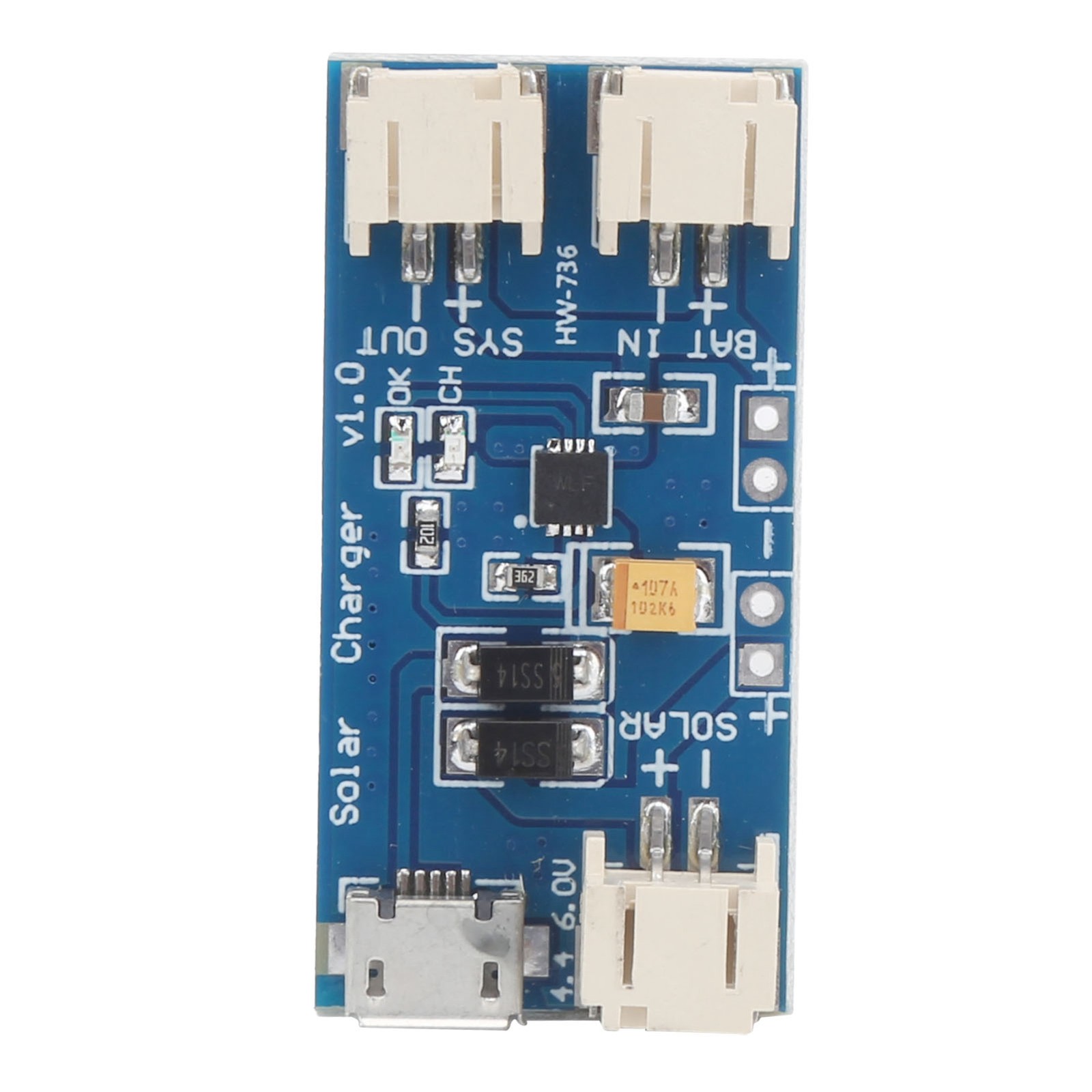 Mini Solar Charging Board Lithium Battery USB Charging Module CN3065 500mA New