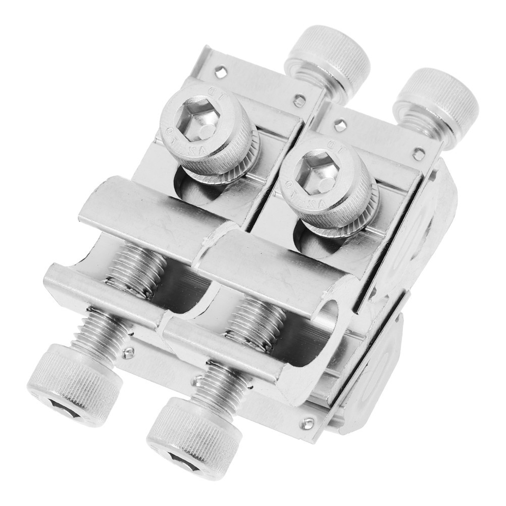 4 Pcs Solar Mounting System Accessories Aluminum Grounding Lug Wire Clamps