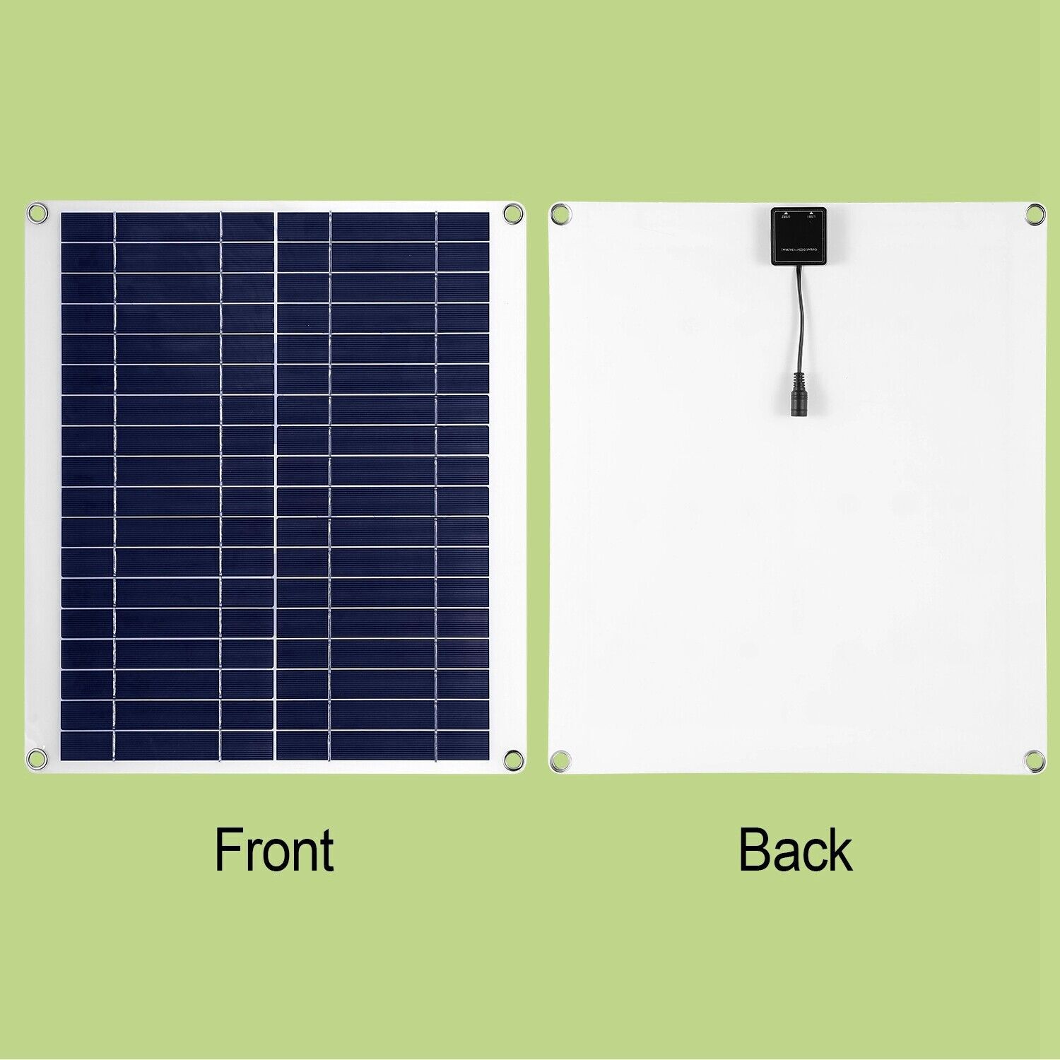 iMountek 25W 12V Solar Panel Battery Maintainer Charger for Car RV Boat IP68