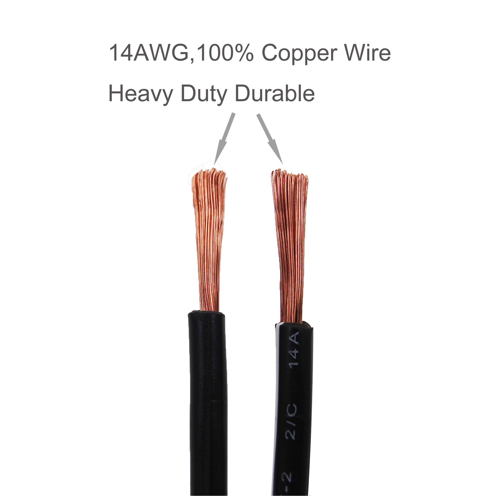 16.5FT 14AWG SAE to SAE Extension Cable Quick Disconnect Wire Harness SAE Con…