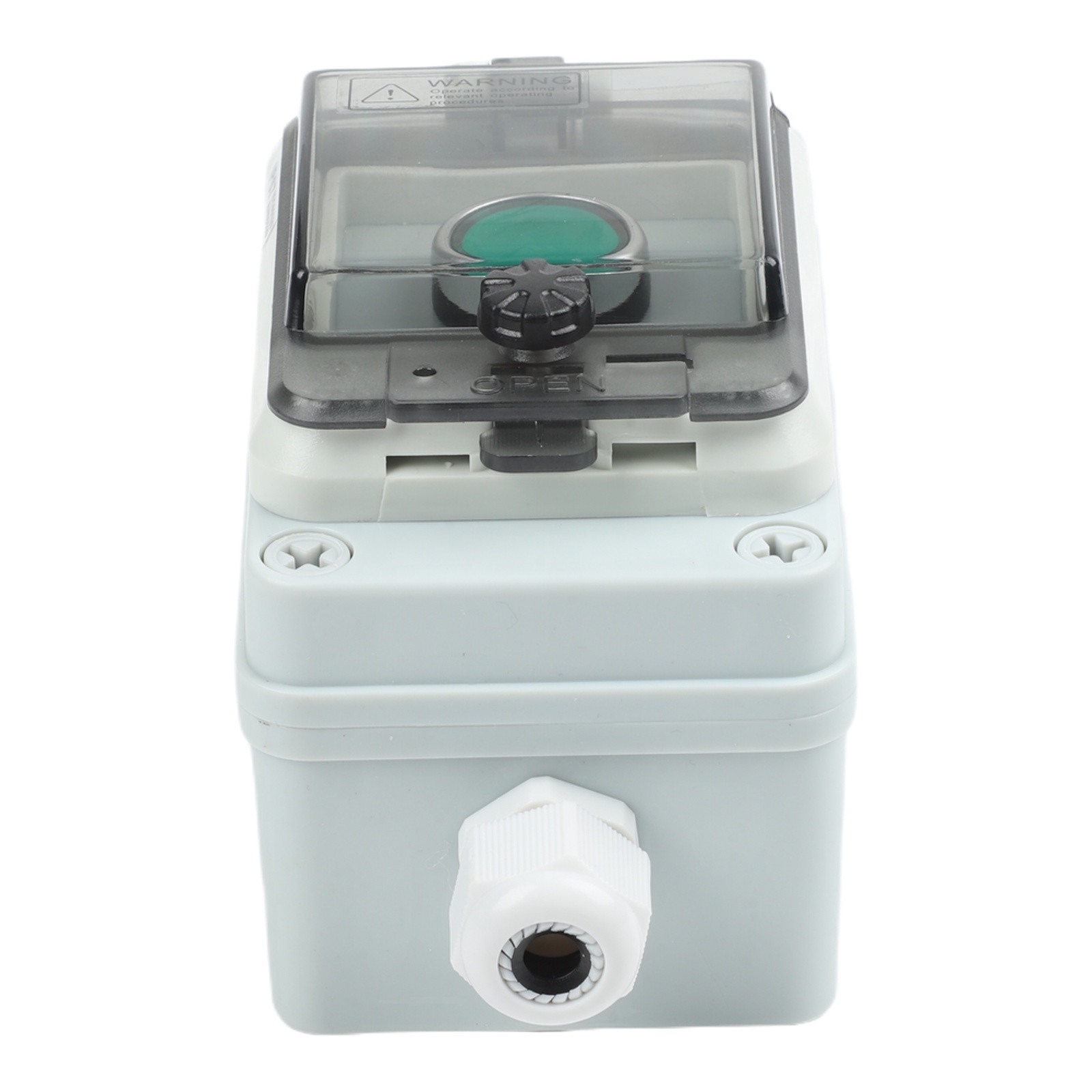 Heat Resistant Outdoor Waterproof Control Box with Button Switch Start Stop