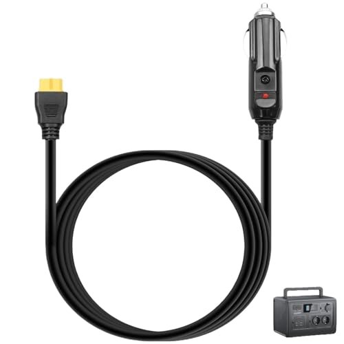 12V/24V XT60 Car Charger Suitable for Ecoflow Delta/River Car Charging Cable Car