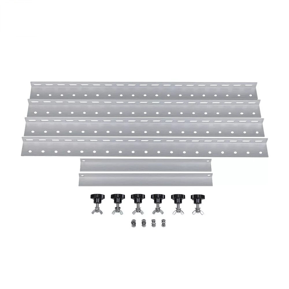 Solar Panel RV Tilt Mount Brackets Rooftop Flat Surface Adjustable Frame