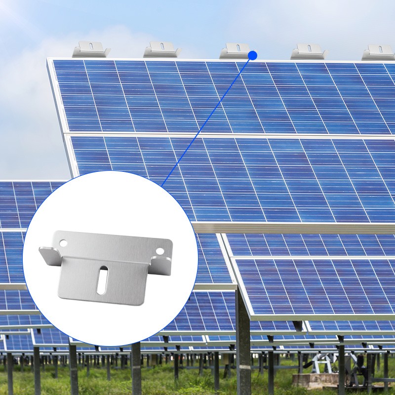 4/8 Sets Solar Panel Z Bracket Mounting Mounts Set Solar Panel RV Boat Roof Wall