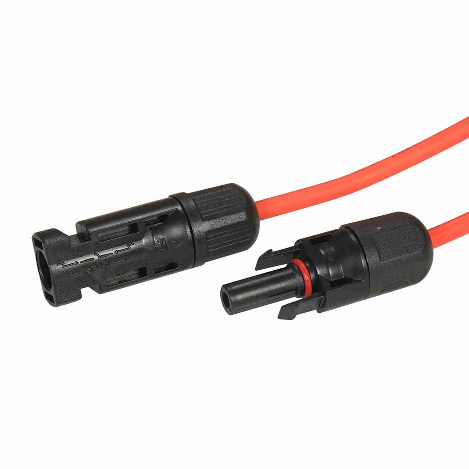 10AWG Solar Extension Cable 10ft Black +10ft Red