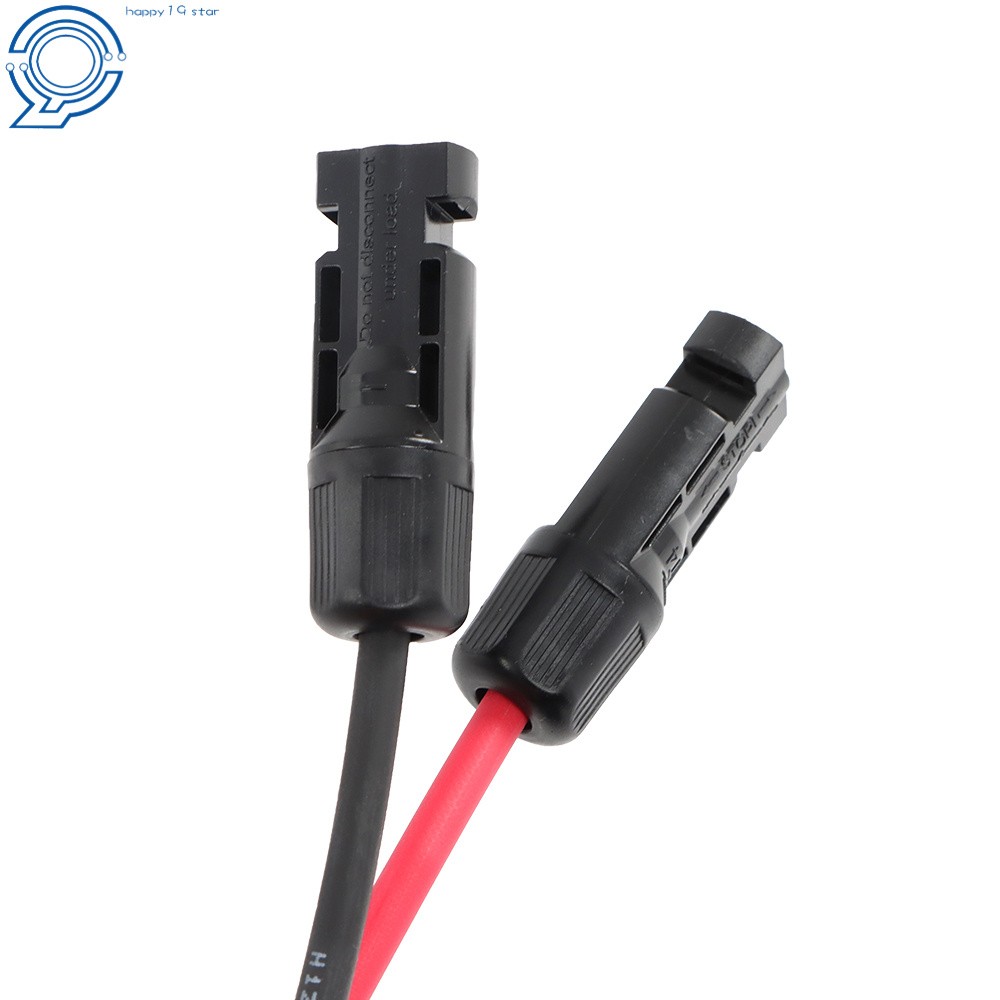 4mm² 20M Solar Wire Black+Red UV Resistant Cable with M4 Connector Kit