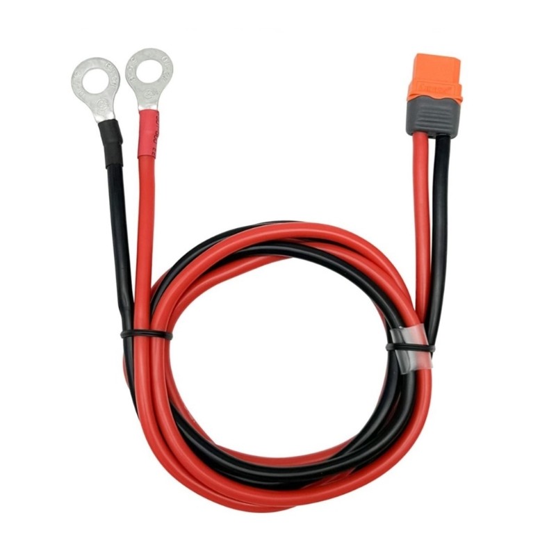 XT60i Female to O Rings Terminal Cable 150CM Long for Efficient Current Transfer