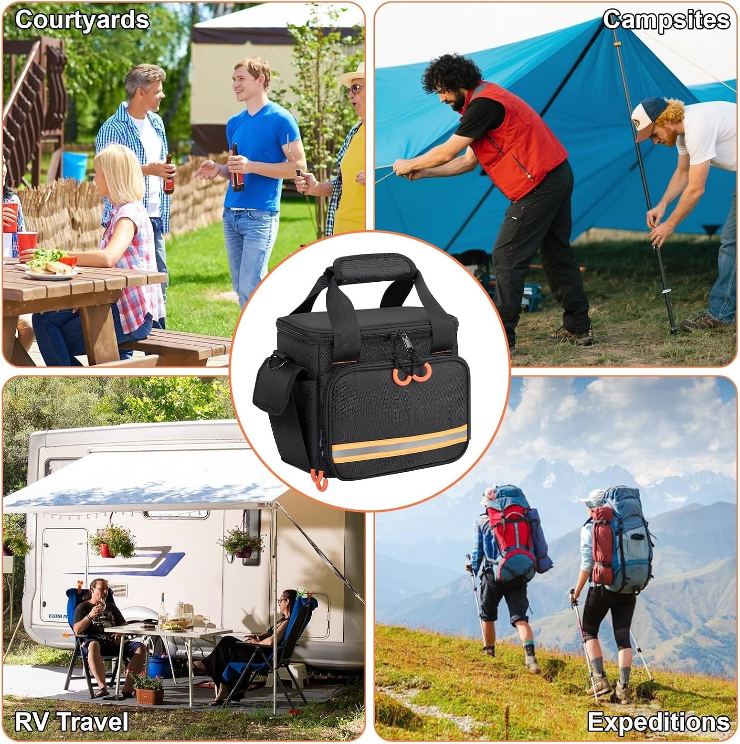 Water-Resistant Portable Power Station Bag for Jackery 160/240/300 – Compact …