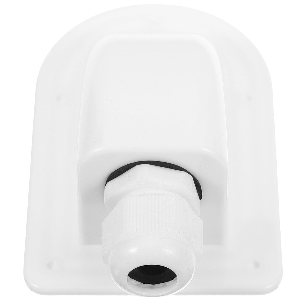 Solar Cable Entry Box Waterproof ABS Single Hole Cable Entry for RV Panels