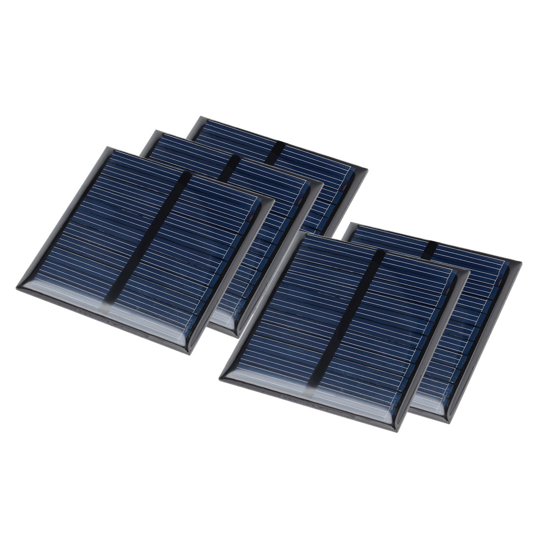 5Pcs 5.5V 60mA Poly Mini Solar Cell Panel Module DIY for Toys Charger